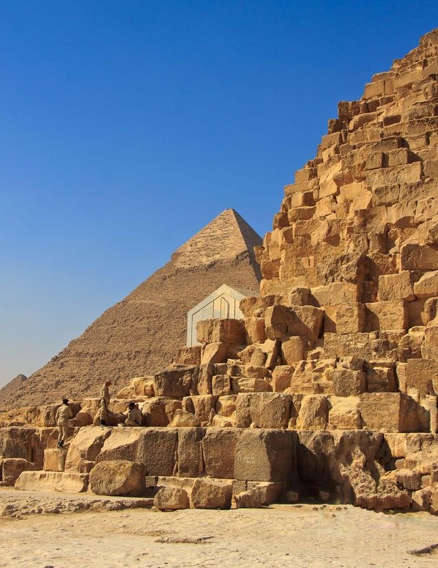 打卡埃及——Giza（吉薩）大金字塔、獅身人面像