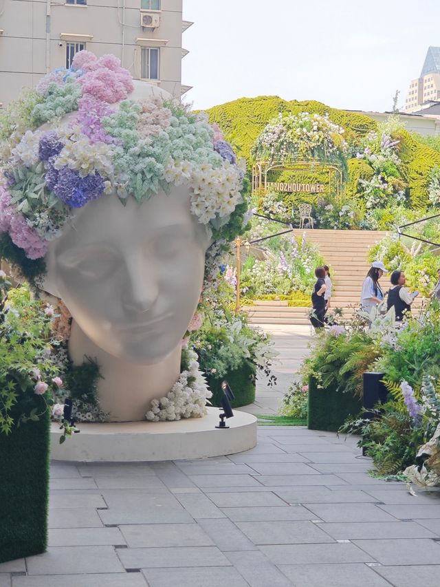 杭州大廈驚現莫奈花園！免費花園探秘攻略