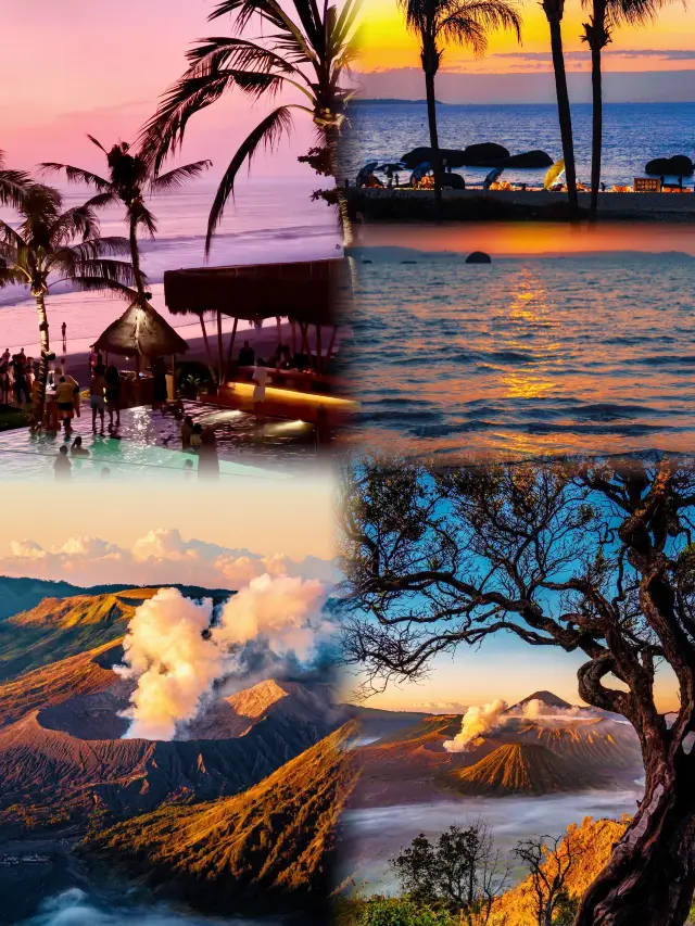 "Half flames, half ocean, Indonesia is the other side of Earth you've never seen!"