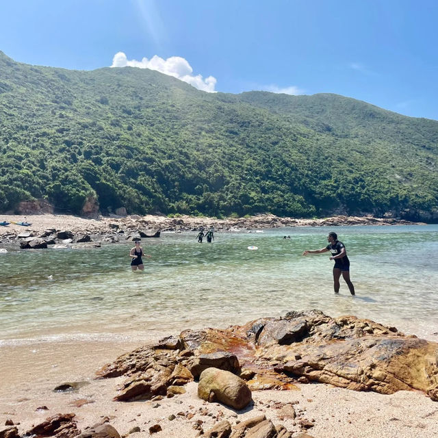 🌊西貢綠蛋島+牛尾洲｜隱世玻璃海！零商業零人潮嘅出海天堂✨