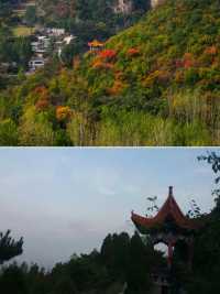秋色漸染太行峽谷