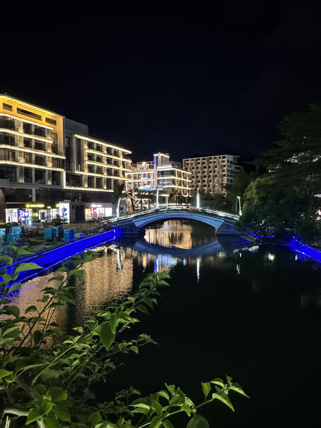 Beautiful lights around Dameisha 