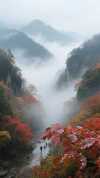 中國紅葉第一山，四川光霧山旅遊攻略