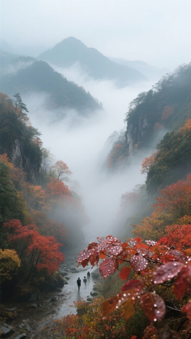 中國紅葉第一山，四川光霧山旅遊攻略