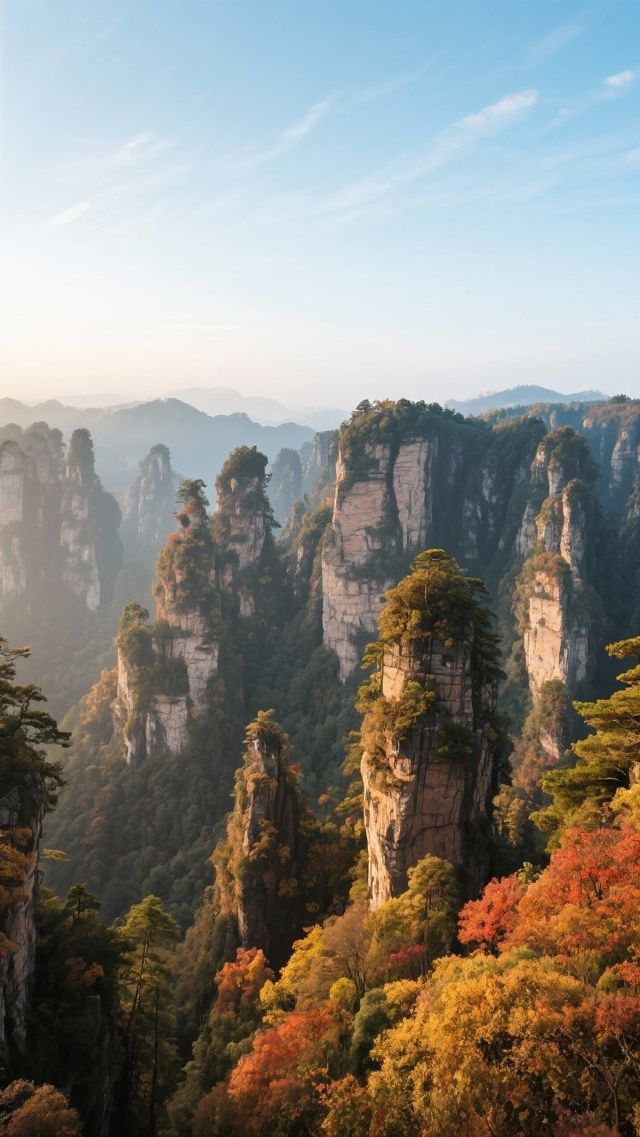金秋張家界4天3晚，深度慢遊峰林仙境！旅遊攻略！
