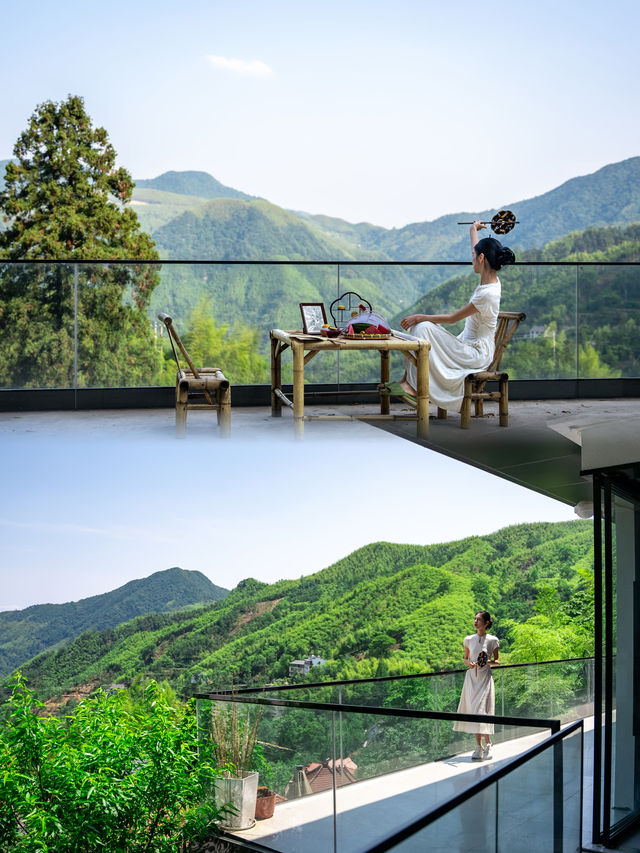 安吉絕美民宿｜山谷秘境+星空私湯