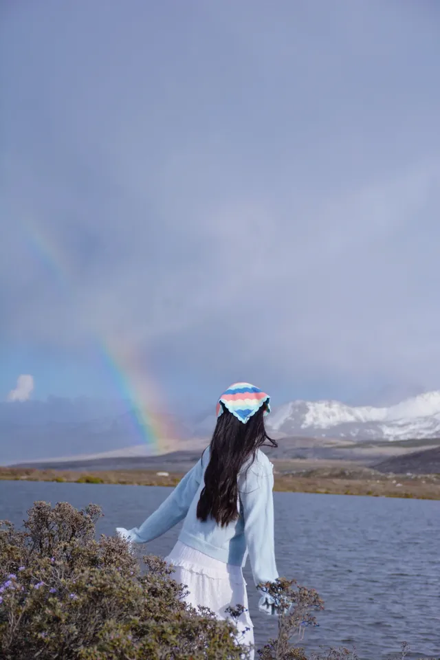 川西旅遊拍照姿勢（一）｜紅海子