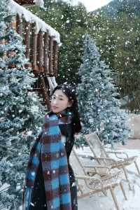 溶洞溫泉×雪景小屋 冬日鬆弛感