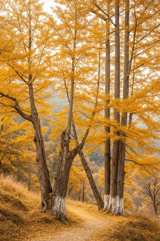 福建最美古銀杏村藏不住!隨手一拍就是大片 福建最美古銀杏村藏不住!隨手一拍就是大片