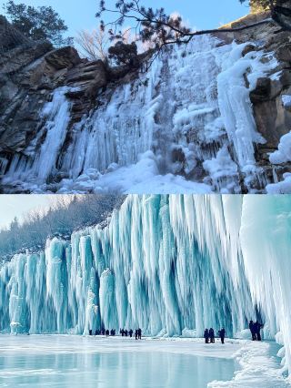 Shanxi’s Hidden “Ice and Snow Adventure”! 3 Free Ice Waterfalls