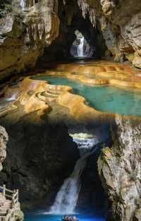 地心奇境瀑布秘境