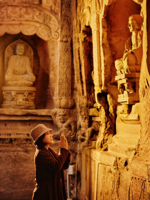 千年石刻佛光打卡 千年石刻佛光打卡