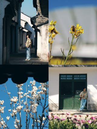 ทริปพักผ่อนครึ่งวันชมดอกไม้ในถนนสายเก่าเผิงหลาง