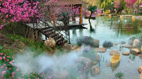 桃花渓谷で仙境を探す、まさに世外桃源が実在する — traveler post in 賓県