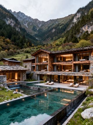 Jiuzhaigou Shenxian Hotel, wake up to a fairyland on earth