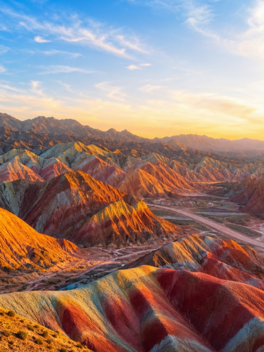 Amazing! Zhangye Danxia Landform must be God’s spilled palette