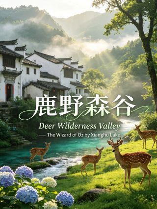Luye Sen Valley | Hangzhou’s hidden green wonderland by Xiang Lake! 68 yuan includes coffee, photo ops, and deer petting