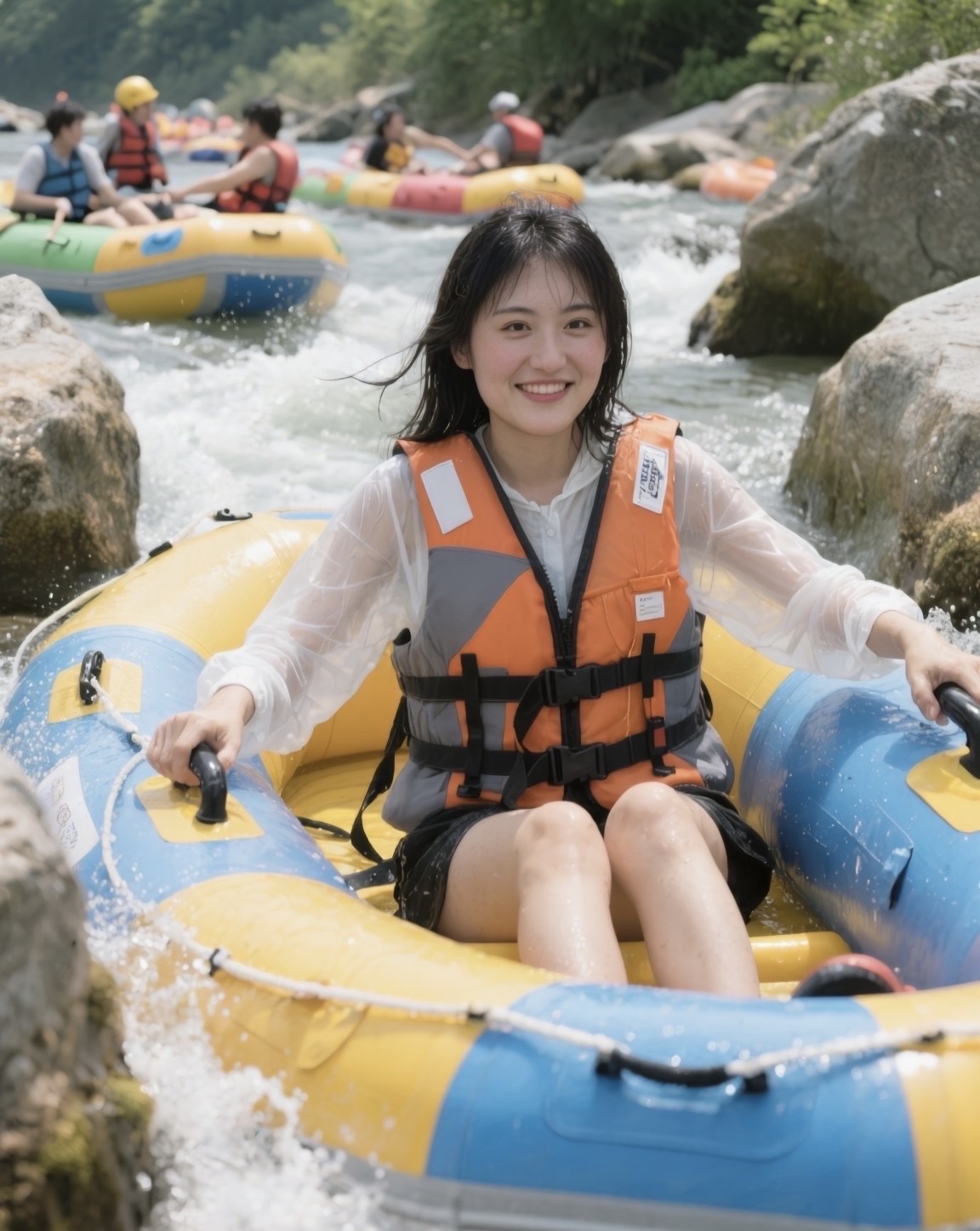 Summer mountain rafting | a great spot to cool off