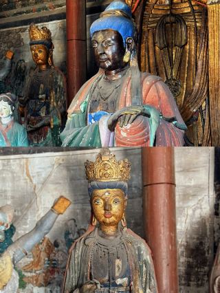 거란의 유풍이 전해지는 압도적인 팔대 명왕 채색 소조, 야성이 그대로 밀려온다