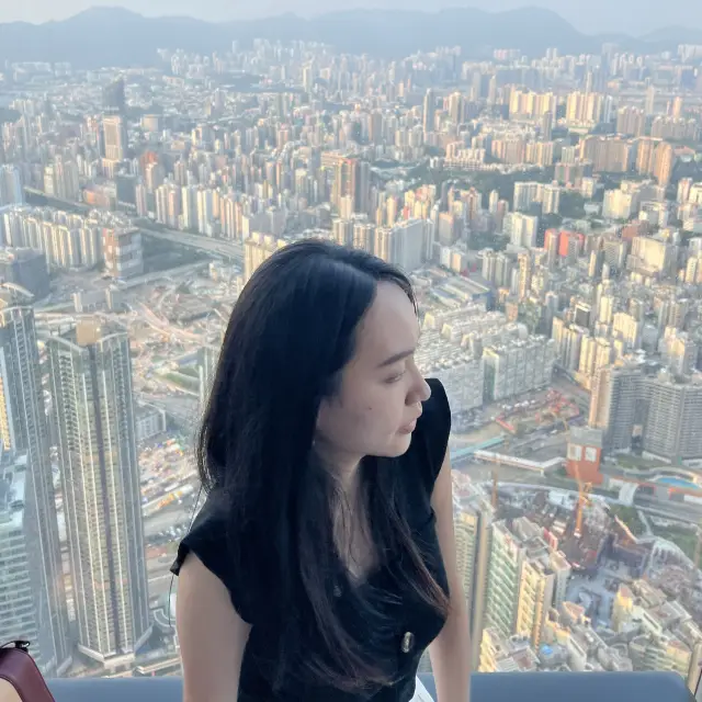 香港天際100🏙️全香港最高的室內觀景台‼️