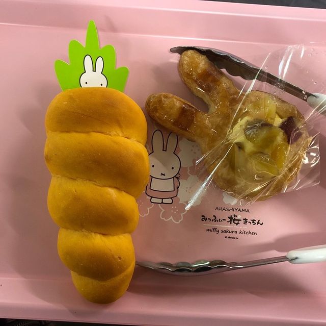 Miffy Sakura Kitchen ขนมปังสุด Cute ณ ARASHIYAMA