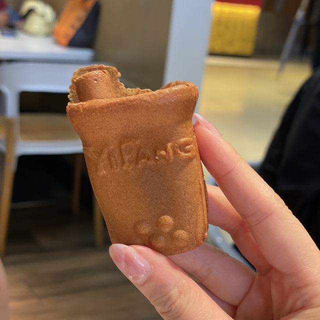 香港銅鑼灣｜誠品書店下午茶推介～一芳麻糬雞蛋糕