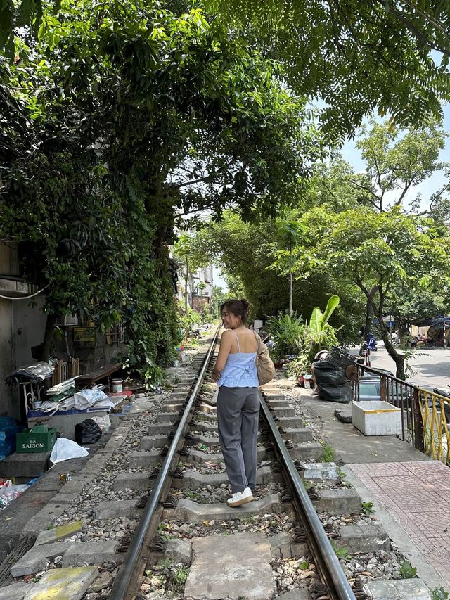 Train Street @ Hanoi 🇻🇳🚃🛤️