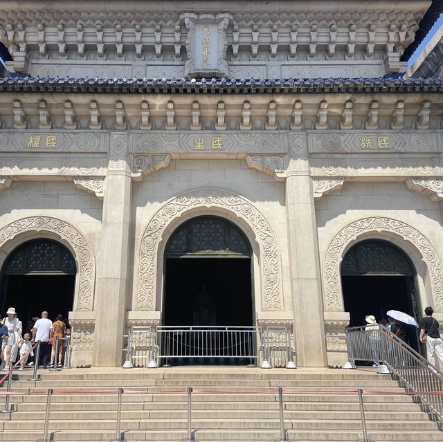 中山陵，一代偉人長眠之處