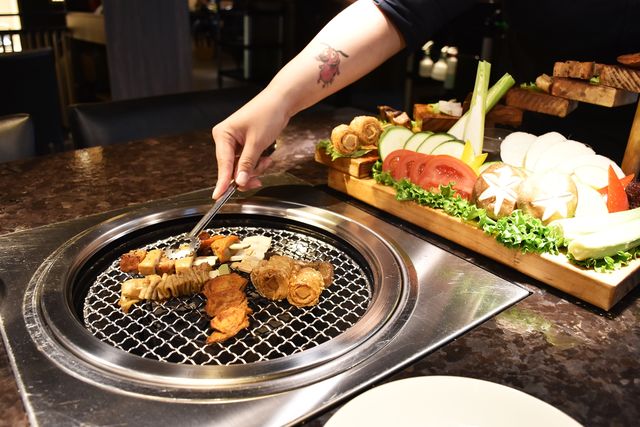 台中素食探店：將進酒素燒烤殿