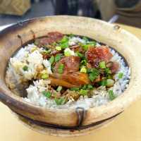 Delicious Claypot Chicken Rice Taman Molek