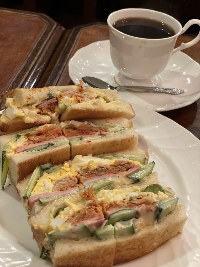 クセになる味‼︎キムチサンド