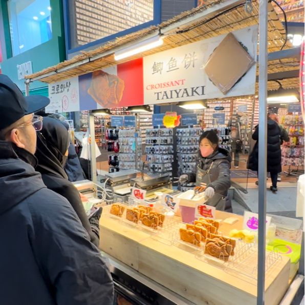 Interesting visit to Myeongdong during Winter