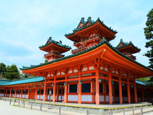 圧巻の大鳥居 平安神宮⛩
