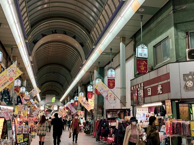 ตลาดคุโรมอนอิจิบะ 黒門市場 #OSAKA