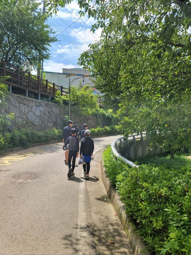 거제도 칠천도에서 유명한 옥계해수욕장🏖