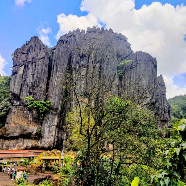 Unworldly caves in Yana, India 