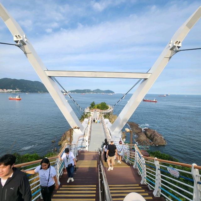 Enjoy scenic view from the bridge