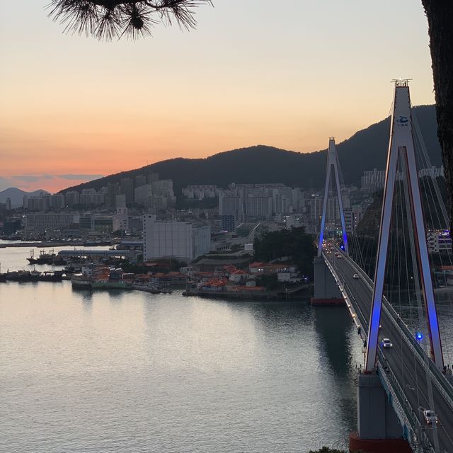 일몰 구경하기 좋은 여수 돌산공원🌅