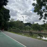 สวนรถไฟ 🌳🚲🐰ขี่จักรยานในสวน