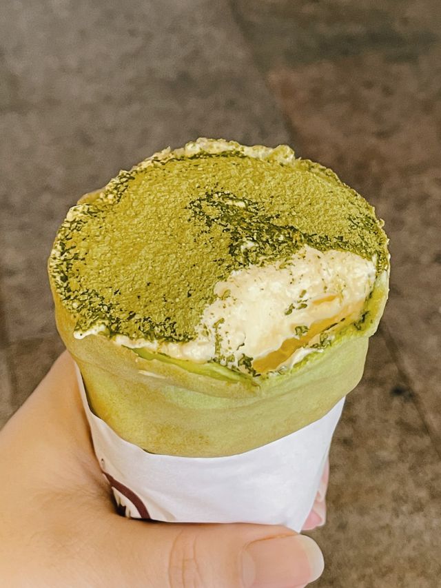 法式焦糖燉蛋布蕾可麗餅😍 網紅打卡美食💕
