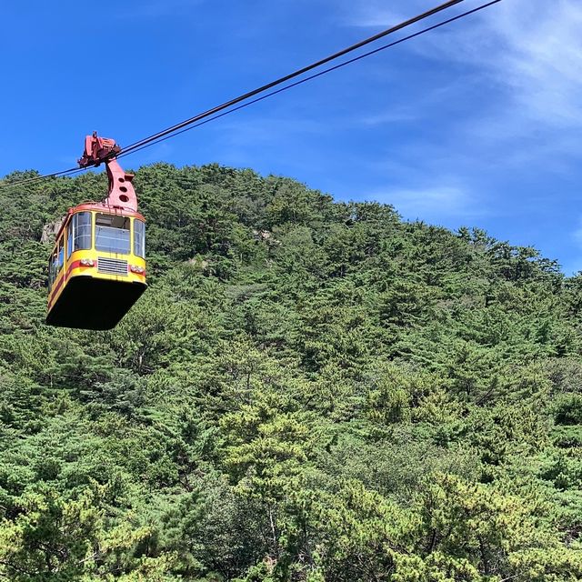 ［釜山］一小時來回快閃登山～金剛山纜車之旅