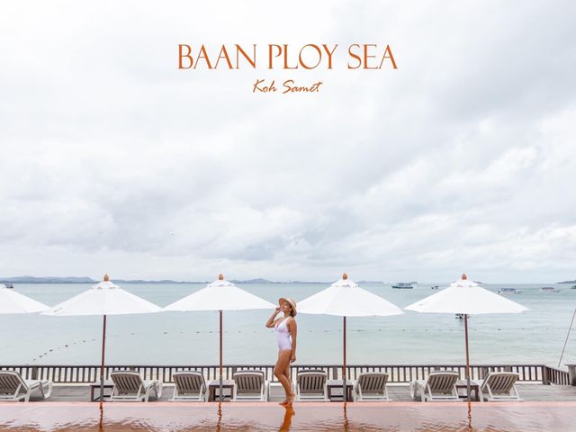 Baan Ploy Sea ที่พักติดทะเลบนเกาะเสม็ด