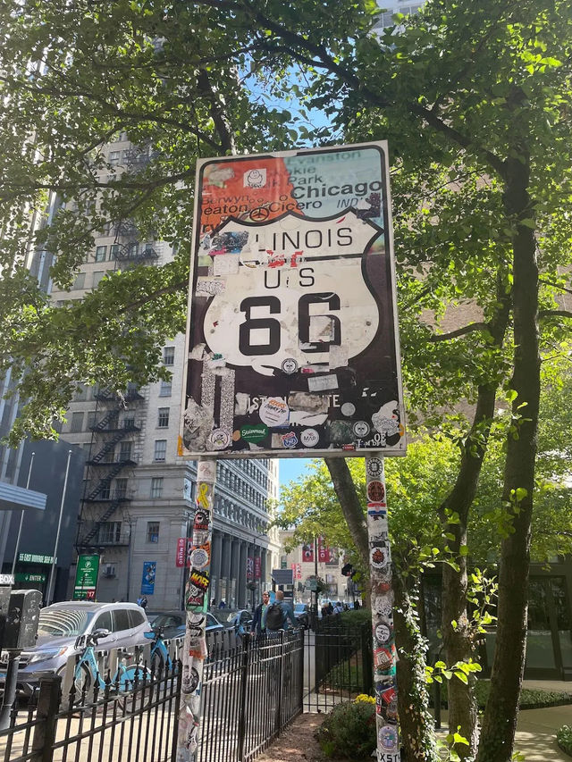 Historic Route 66 Begin Sign 🚏✨