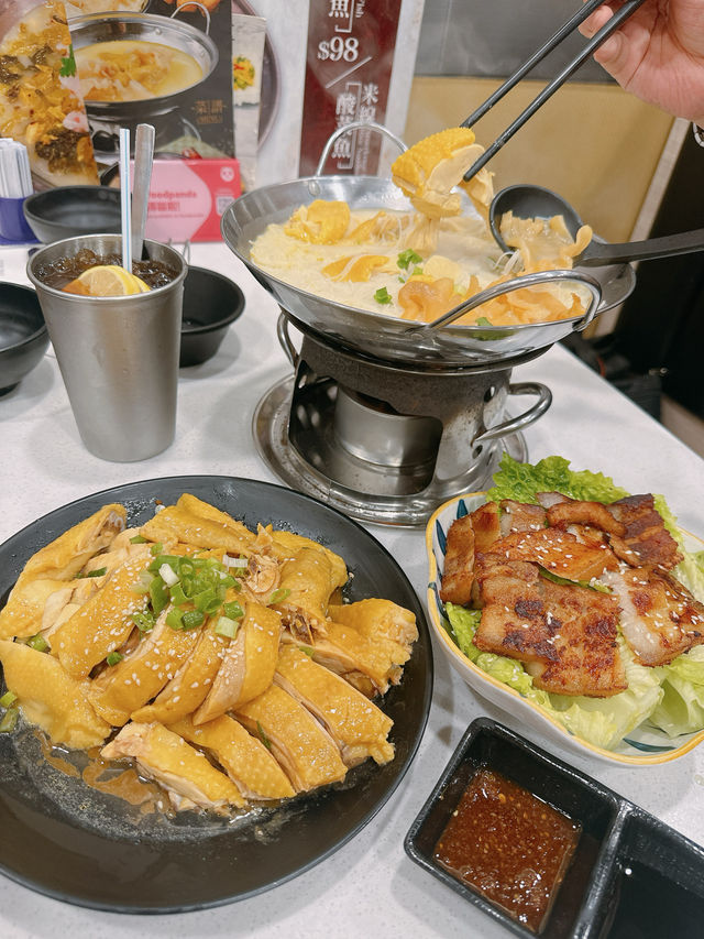 抵食滋補花膠雞湯麵😋🍲｜癡膠雞(灣仔)