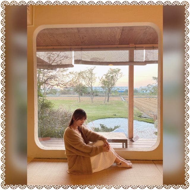 （彰化/員林）田野間的絕美禪風景觀咖啡廳-透明空氣 toumei kuuki