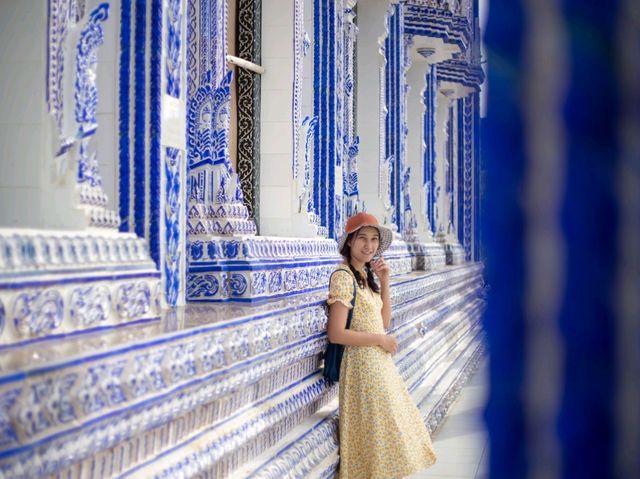โบสถ์สีน้ำเงิน@วัดปากน้ำแขมหนู ...จันทบุรี