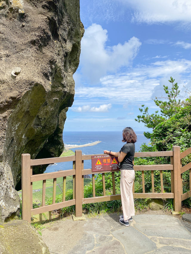 제주 바다와 우도까지 한눈에 보이는 필수코스✨