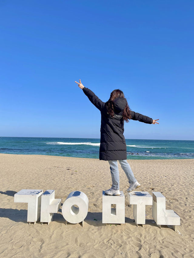강릉의 대표 강문해변 포토존 top3 📸