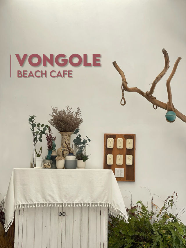 Vongole beach cafe✨🥤