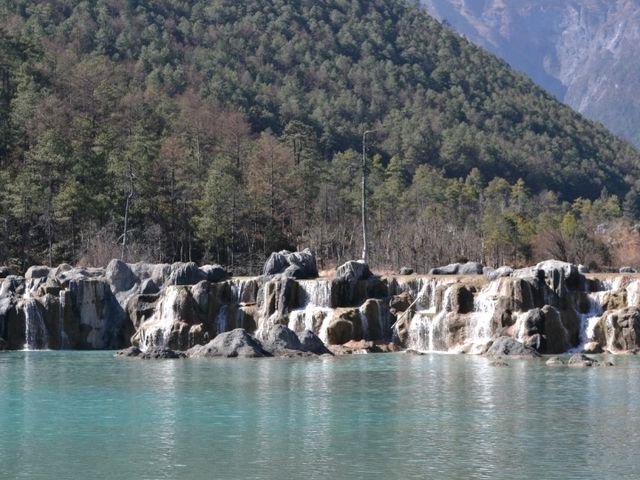 A stunning view of the Jade Dragon Mountain from Blue Moon Valley